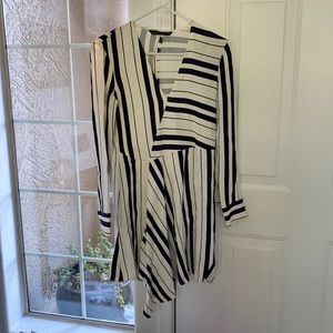 Zara striped dress